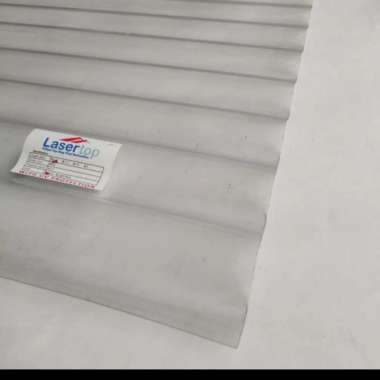 Seng LaserTop UV Gelombang Transparan 180 200 240 300 cm tebal 0.5 mm - 300 cm 240 cm