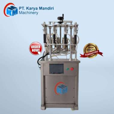 4 Head Manual Mesin Filling Parfum / Perfume Liquid Filling Machine