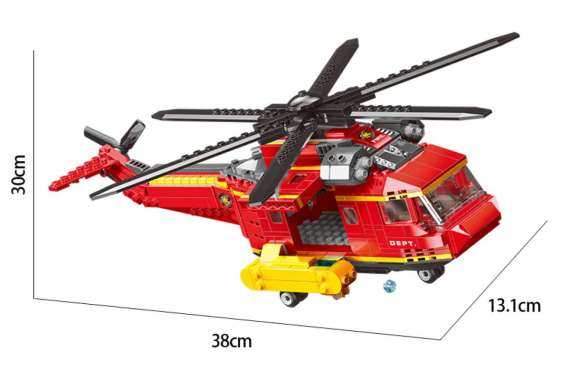 Xingbao XB14004 Fire Fighting / Mainan Brick Toys Merk Xingbao