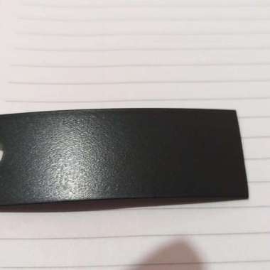 edging hpl 1 mm Hitam Doff Putih