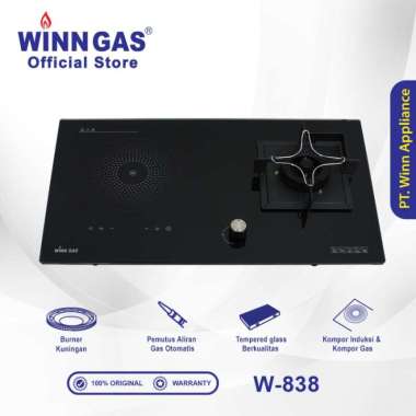 Winn Gas Kompor Tanam W838 Hybrid