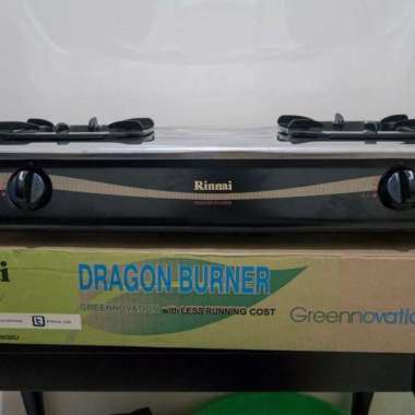 kompor 2 tungku Rinnai dragon Burner RI 602