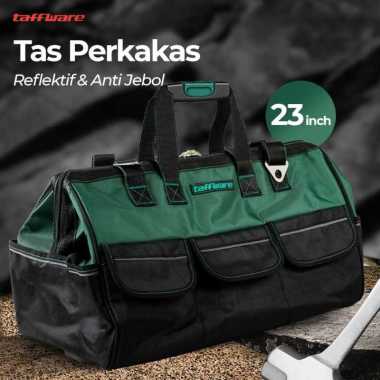 Taffware Tas Perkakas Storage Bag Waterproof with Reflective Strips 18 inch