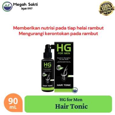 Megah Sakti - HG For Men Hair Tonic 90 mL - Vitamin Rambut Rontok