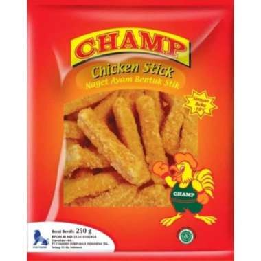 Nugget Ayam Champ Stick 250 gr/ Naget Ayam Champ Stick
