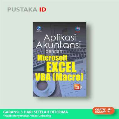 Buku Aplikasi Akuntansi Dengan Microsoft Excel VBA (Macro)+cd