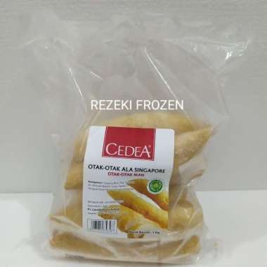 Cedea Otak otak ala singapore otak otak ikan halal 1kg 1000gr Otak Otak Ikan