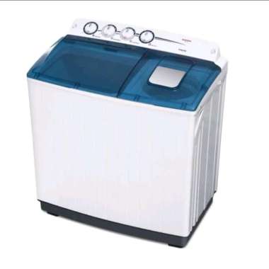 mesin cuci Sanken manual 2 tabung TW-1556/14kg