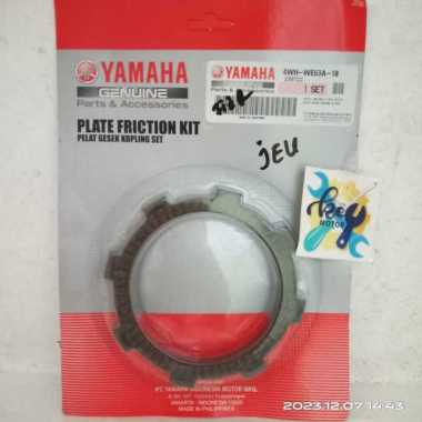 Pak / Plat Kampas Kopling Set Isi 5Pcs Motor Fizr F1 - Vega R - Jupiter Z Burhan - Cripton (4WH) Asl