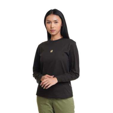 EIGER KAOS WANITA WS BEVERLY GRAPHIC TEE M Black