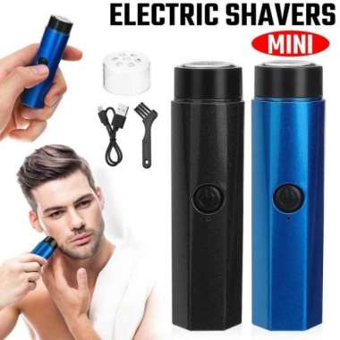 Mini Razor Electric Alat Cukur Kumis Jenggot Hidung razor cukur