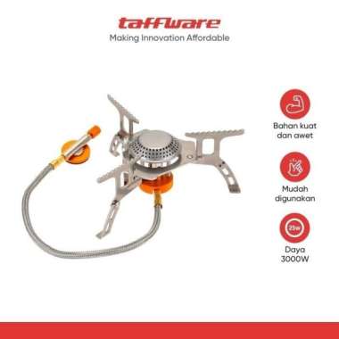 TaffSPORT Kompor Gas Lipat Portabel Camping Stove - WSS-201