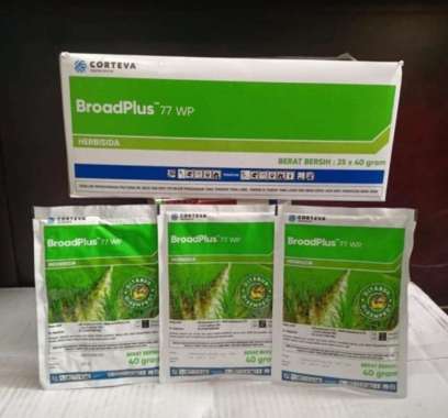 herbisida broadplus 40 gr isi 25 bks pembasmi rumput