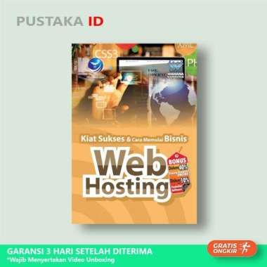 Buku Kiat Sukses Dan Cara Memulai Bisnis Web Hosting