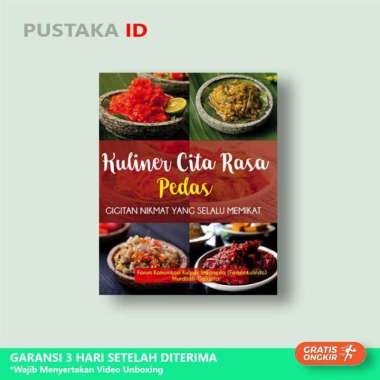 Buku Kuliner Cita Rasa Pedas