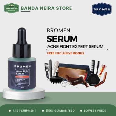 BROMEN Acne Fight Expert Serum / Penghilang Bekas Jerawat Khusus Pria - TRI COMB