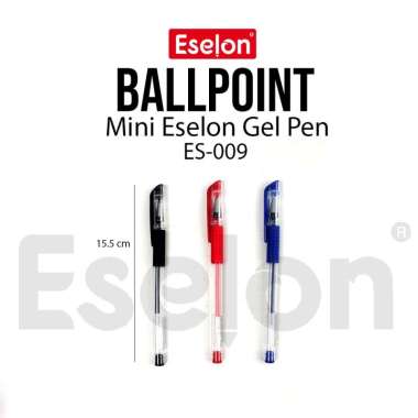 Pulpen Gel Eselon Mini 0.5mm - ES009 Merah