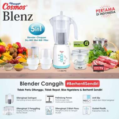 COSMOS Blender Blenz CB 832 PC - Blender Cosmos 2 Liter CB 832 PC
