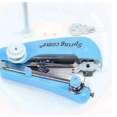 Mesin Jahit Mini Portable / Steples Mesin Jahit Tangan Manual / Spring Come Mini Sewing