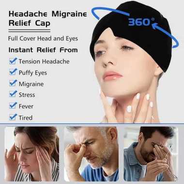 Little Dolpin Alat Terapi Kepala Kompres Gel Panas Dingin Therapy Cap