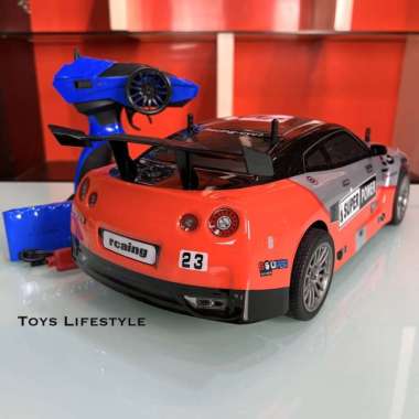 MAINAN MOBIL REMOTE CONTROL BMW Z4 M MOTORSPORT SKALA 1:10 (PUTIH) GTR SilverOren