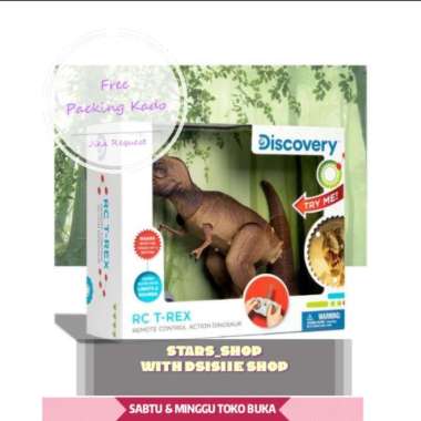 DISCOVERY RC TREX DINOSAUR / DINOSAURUS REMOTE CONTROL