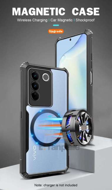 Casing Vivo V27 V27E MAGSAFE Beatle Series Bumper Magnetic Armor V27E