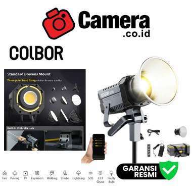 CAMERA.CO.ID - COLBOR CL220 Bi Color COB Video Light CL 220 Studio Lighting GARANSI RESMI