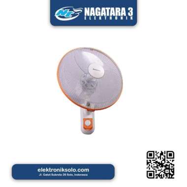 Kipas Angin Dinding Panasonic F-EU409-D2 - Orange 16 Inch