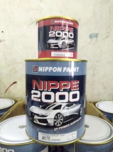 Cat Epoxy Nippe 2000 Primer Surfacer Putih White 1kg