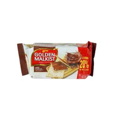 Promo Harga NISSIN Golden Malkist Chocolate 120 gr - Blibli