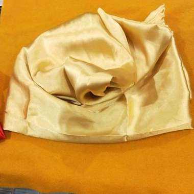 Kain Background Foto Jualan Online Satin Kuning Mas Muda