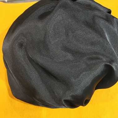 Kain Background Foto Jualan Online Satin Hitam