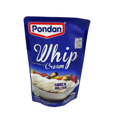 Whip Cream Bubuk Pondan 100 Gr