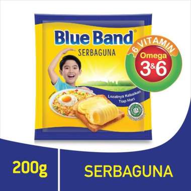 Promo Harga Blue Band Margarine Serbaguna 200 gr - Blibli