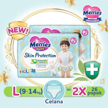 Promo Harga Merries Pants Skin Protection L26 26 pcs - Blibli
