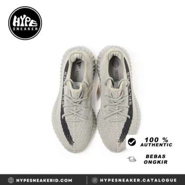Sepatu ADIDAS YEEZY 350 V2 GRANITE GREY SNEAKER 100% ORIGINAL Size 43.3