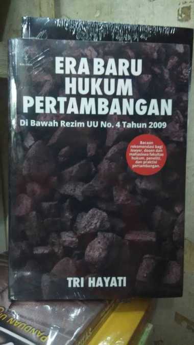 Era Baru Hukum Pertambangan Obor. Multivariasi Multicolor