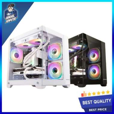 CASING PC DIGITAL ALLIANCE N30S V2 MATX BLACK DAN WHITE WHITE