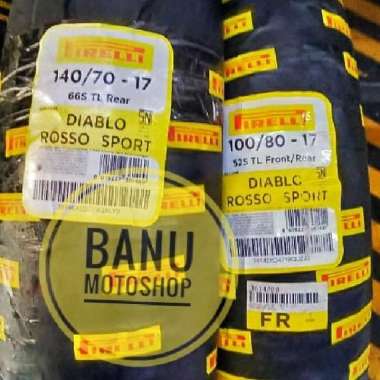 Paket Pirelli Diablo Rosso Sport uk 100/80-17 & 140/70-17