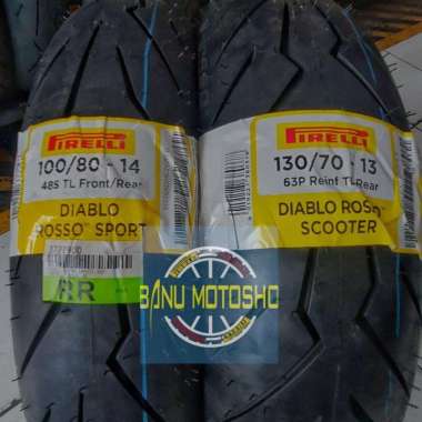 Paket Pirelli Diablo rosso honda adv , pcx 160 ban depan belakang