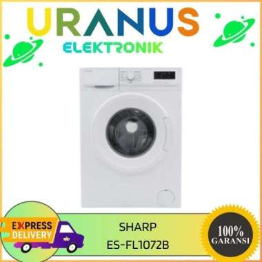 Sharp ES-FL1072B Mesin Cuci Front Loading 7 Kg ESFL1072 ESFL1072B