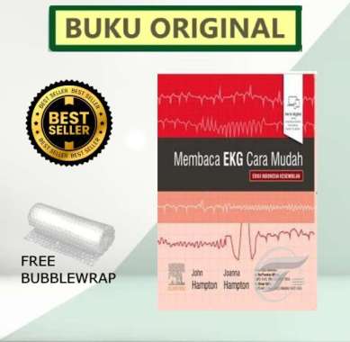 Membaca EKG Cara Mudah Edisi 9 - John Hampton Multivariasi Multicolor