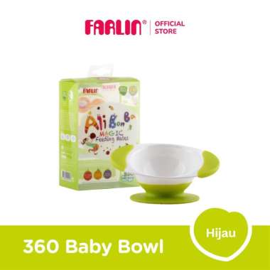 Farlin Baby Bowl 360 / Peralatan Makan Bayi Hijau
