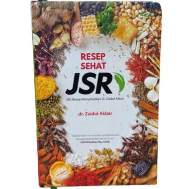 Buku Resep Sehat JSR Zaidul Akbar Buku Jurus Sehat Rasulullah Multivariasi Multicolor