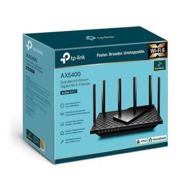 TPLink Archer-AX72 , AX5400 Router DualBand Gigabit WiFi 6 Archer AX72