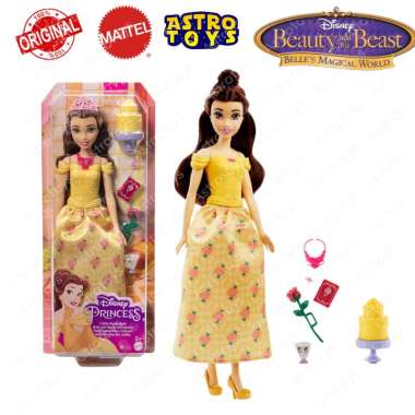 Disney Mattel Princess Belle Fashion Doll from beauty and the beast Original - Mainan Anak Perempuan