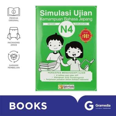Simulasi Ujian Kemampuan Bahasa Jepang N4 Metode Gakushudo Multivariasi Multicolor