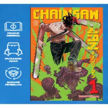 Komik Akasha : Chainsaw Man Vol 01 Multivariasi Multicolor