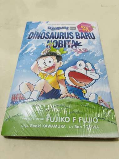 Buku komik doraemon movie dinosaurus baru nobita Multivariasi Multicolor